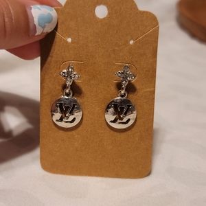Silver earrings